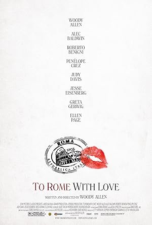 پوستر فیلم To Rome With Love