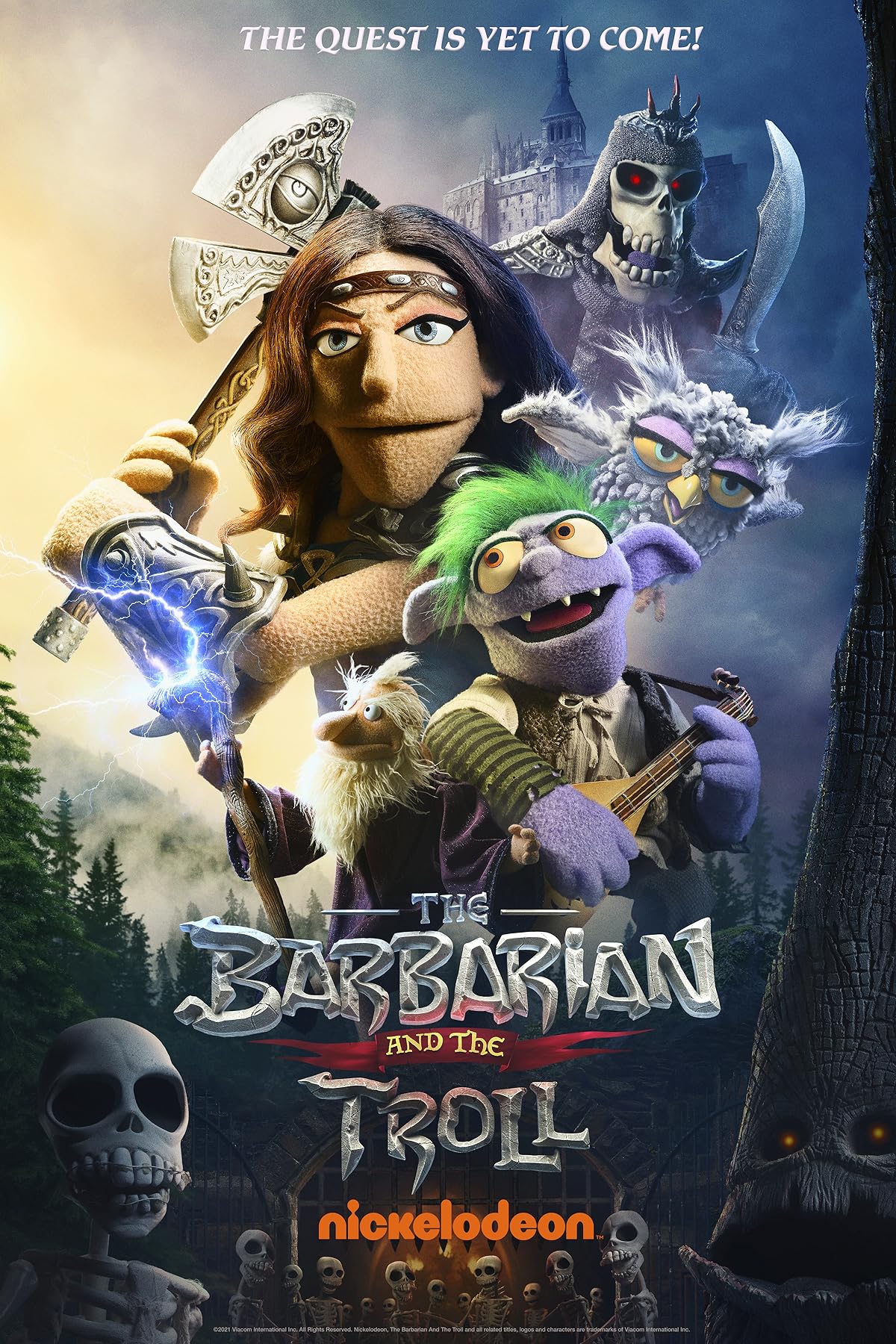 پوستر سریال The Barbarian And The Troll