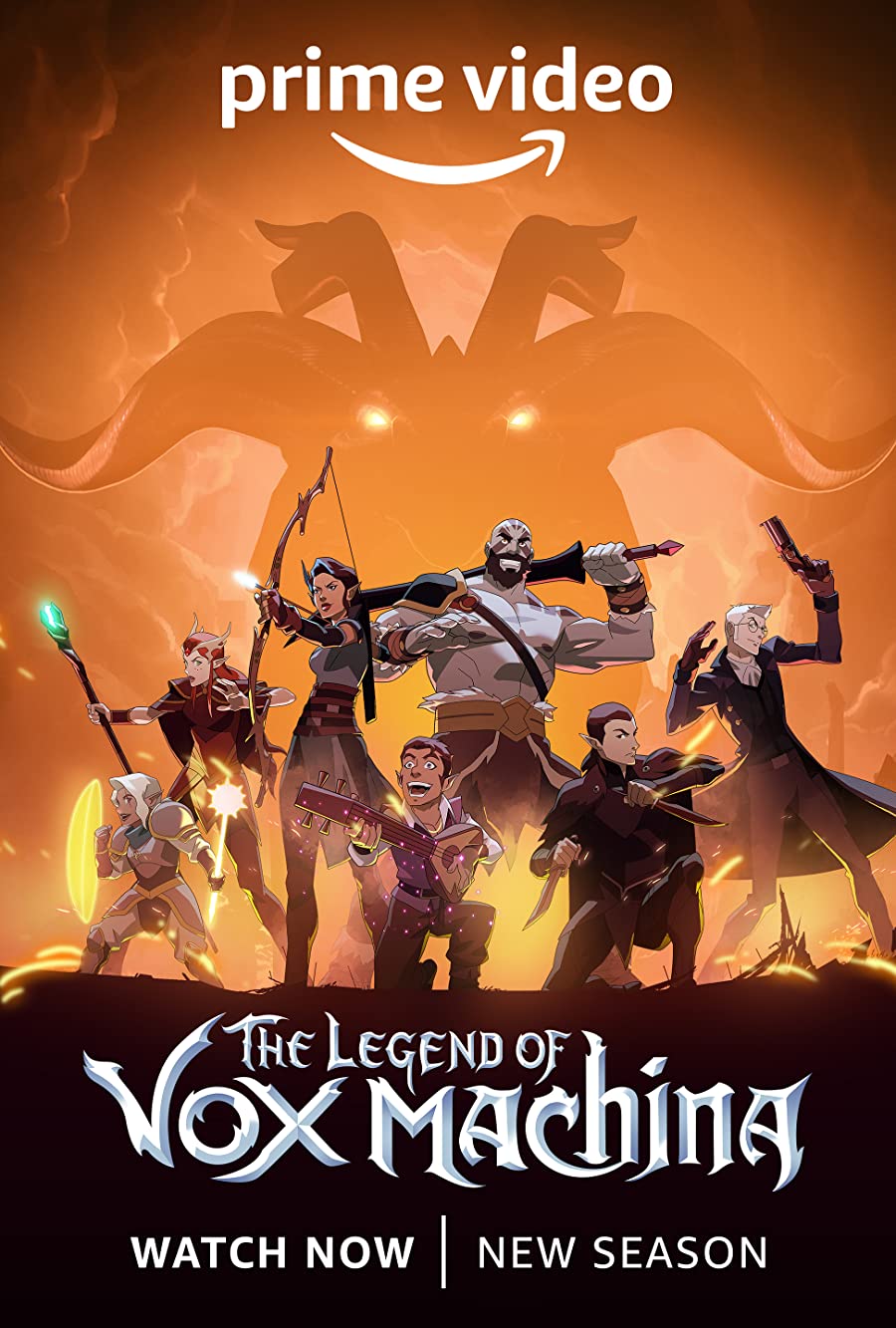 پوستر سریال The Legend Of Vox Machina