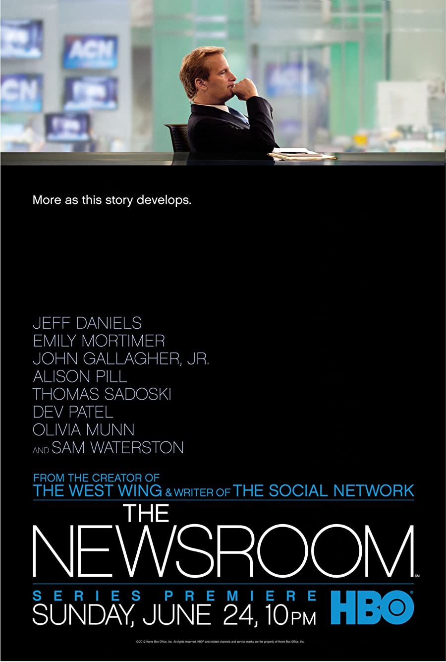 پوستر سریال The Newsroom