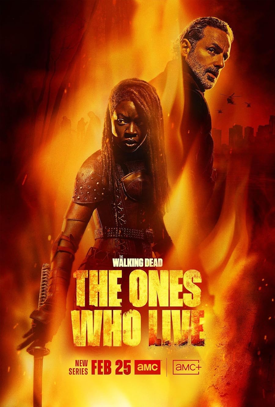 پوستر سریال The Walking Dead The Ones Who Live