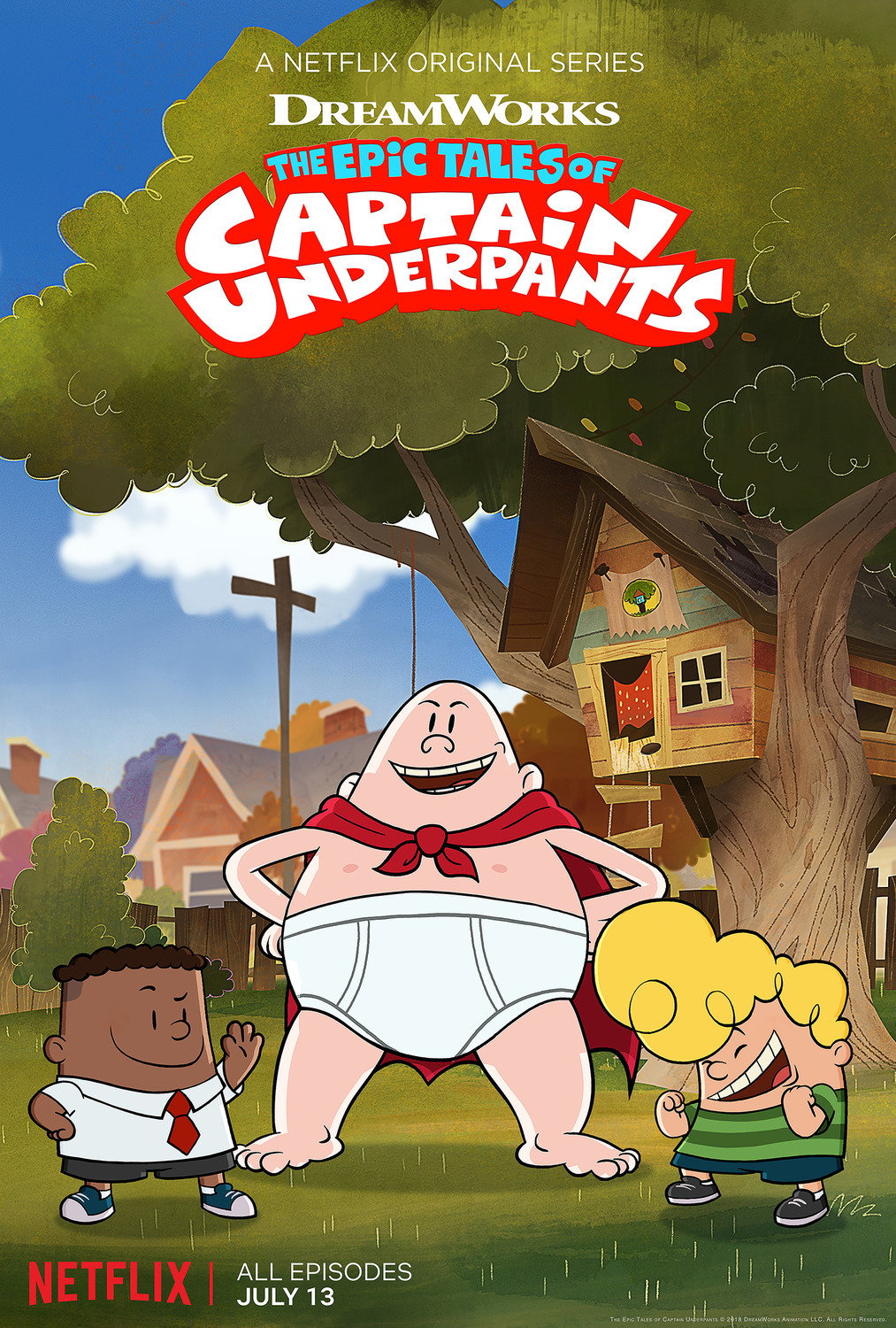 پوستر سریال The Epic Tales Of Captain Underpants