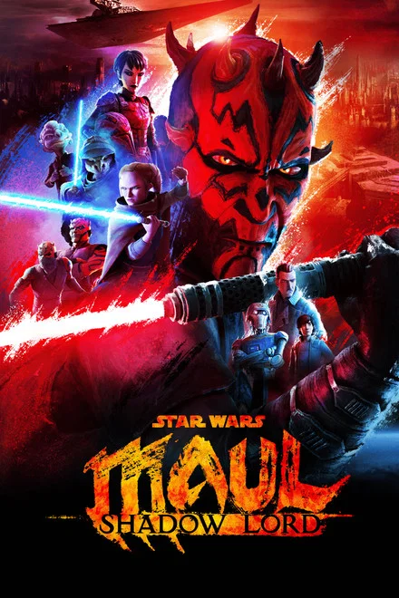 پوستر سریال Star Wars Maul Shadow Lord