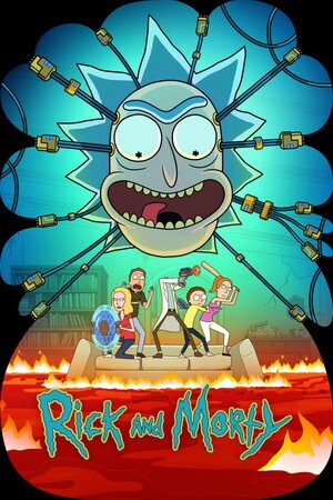 پوستر سریال Rick And Morty