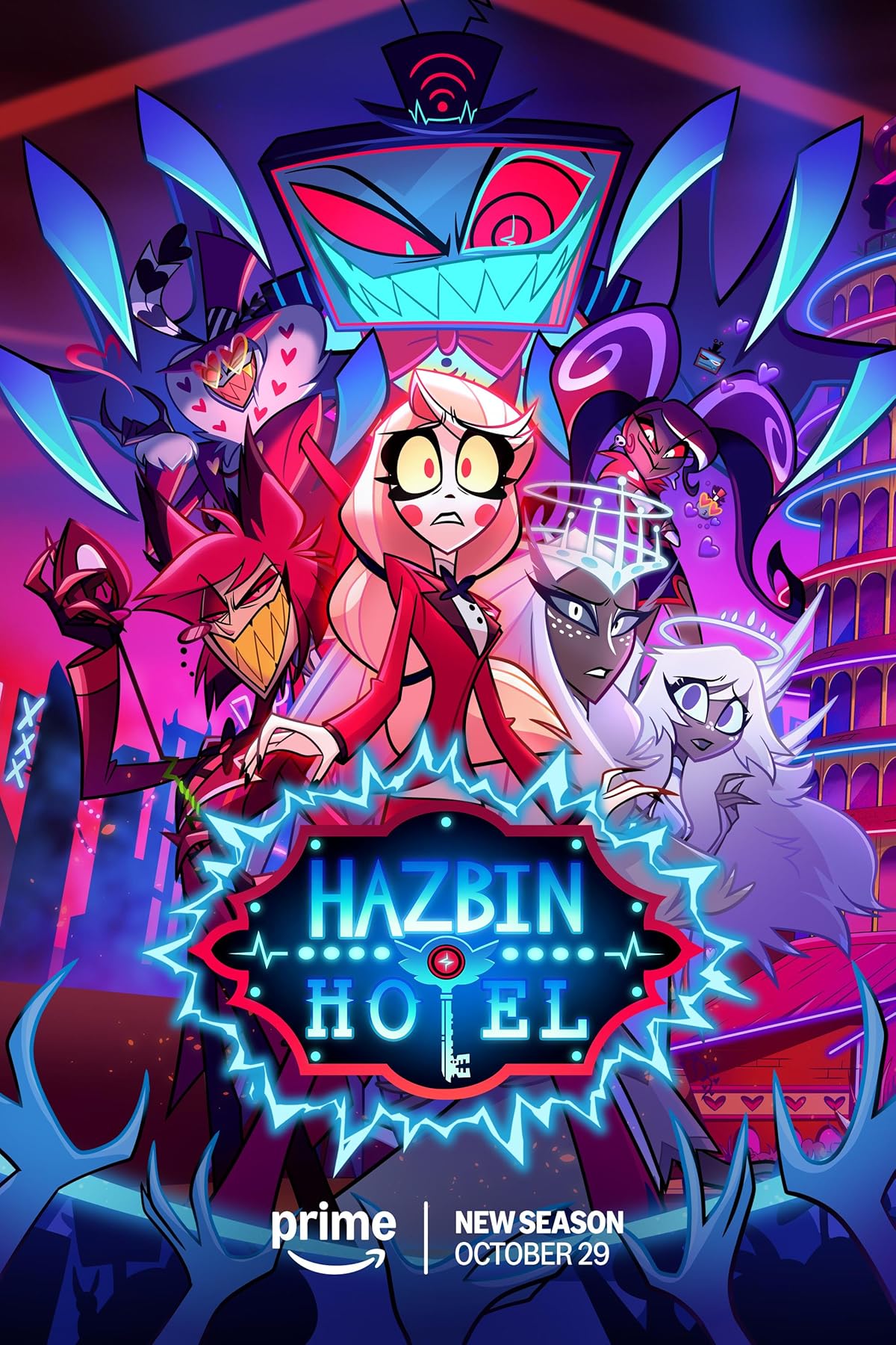 پوستر سریال Hazbin Hotel