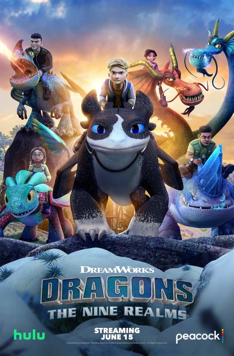 پوستر سریال Dragons The Nine Realms