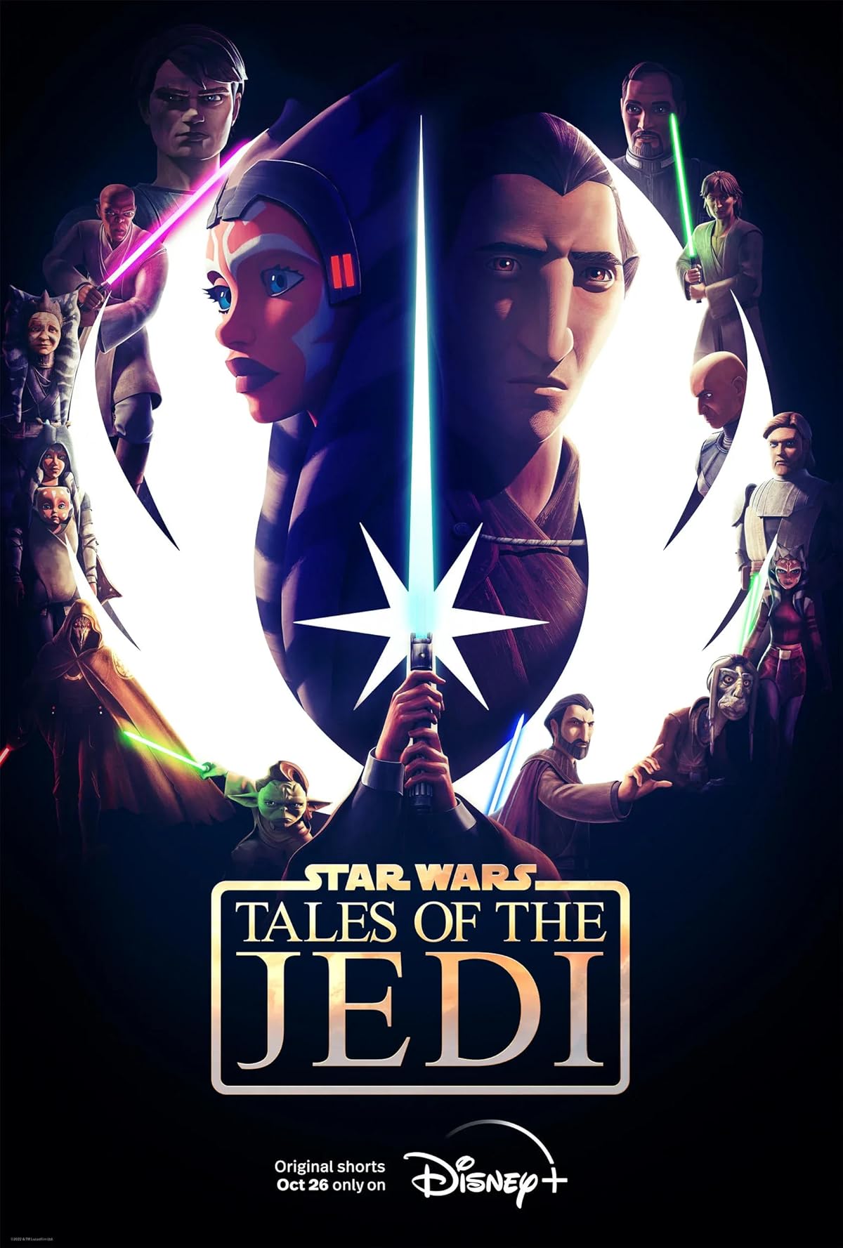 پوستر سریال Star Wars Tales Of The Jedi
