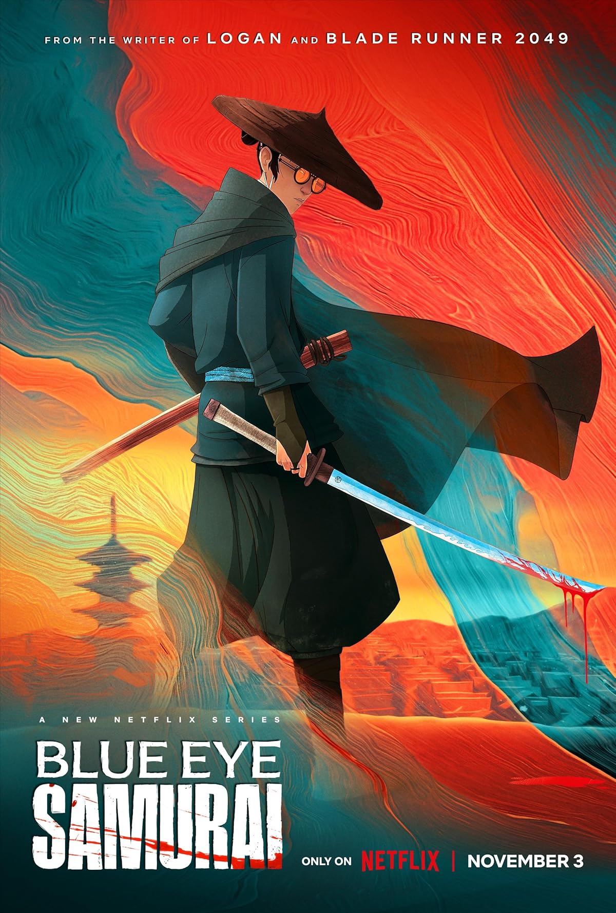 پوستر سریال Blue Eye Samurai