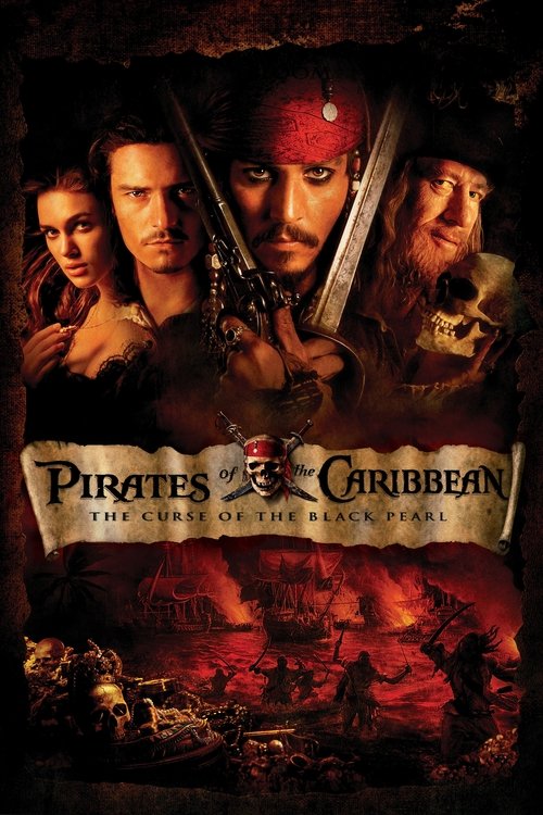 پوستر فیلم Pirates Of The Caribbean The Curse Of The Black Pearl