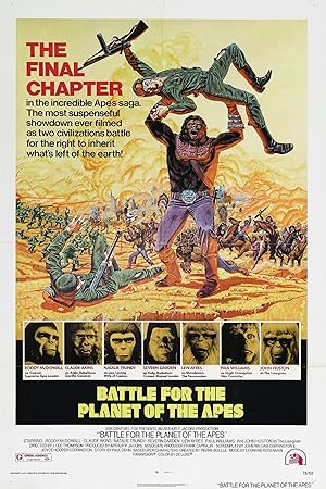 پوستر فیلم Battle For The Planet Of The Apes
