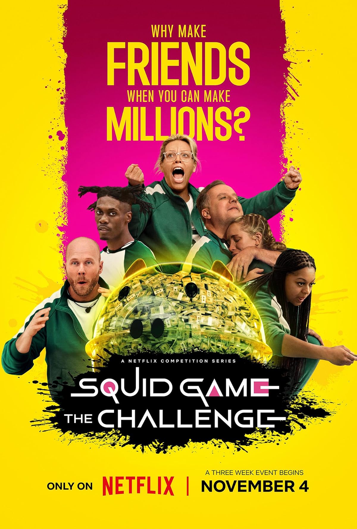 پوستر سریال Squid Game The Challenge
