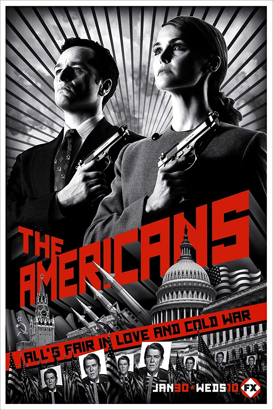 پوستر سریال The Americans