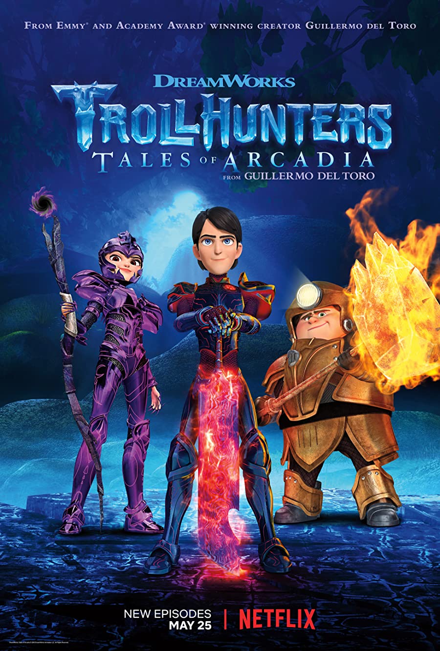 پوستر سریال Trollhunters Tales Of Arcadia