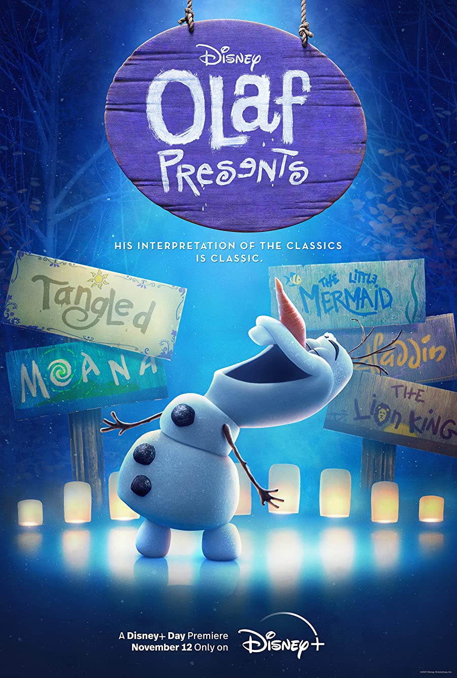 پوستر سریال Olaf Presents