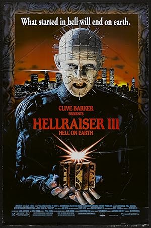 پوستر فیلم Hellraiser Iii Hell On Earth