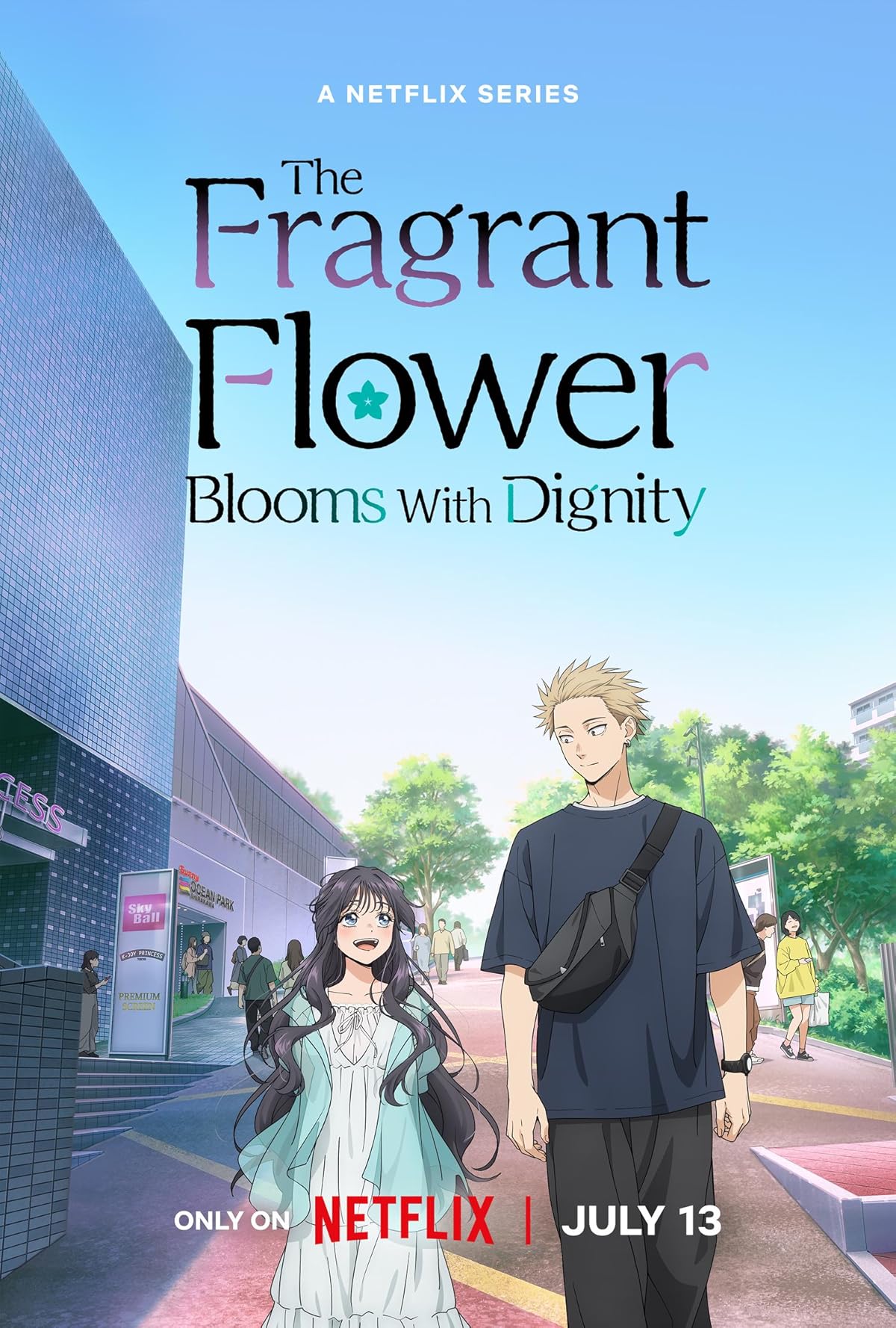 پوستر سریال The Fragrant Flower Blooms With Dignity