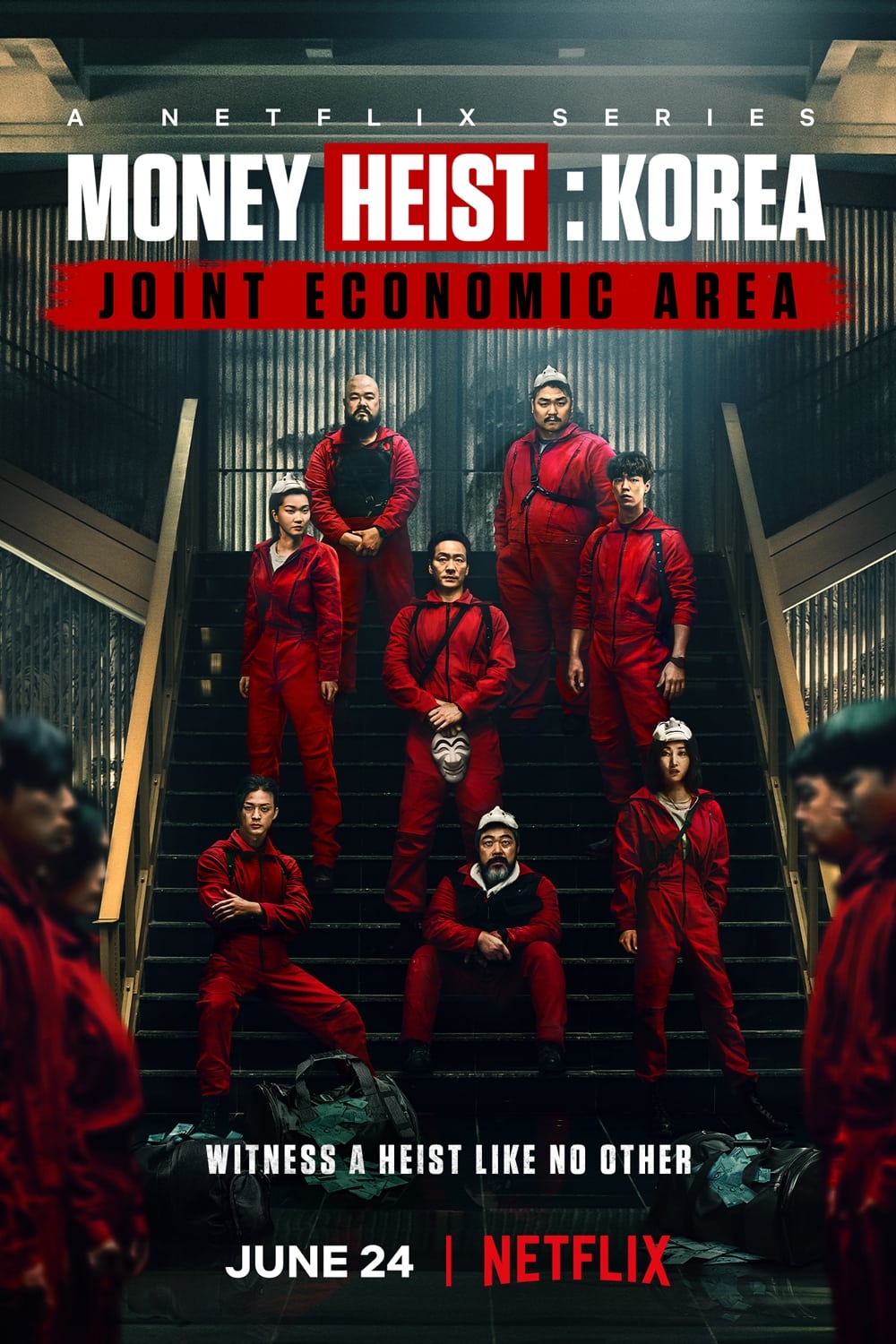 پوستر سریال Money Heist Korea Joint Economic Area