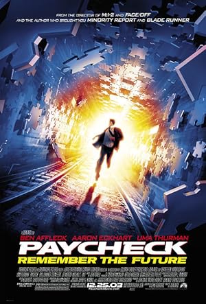 پوستر فیلم Paycheck