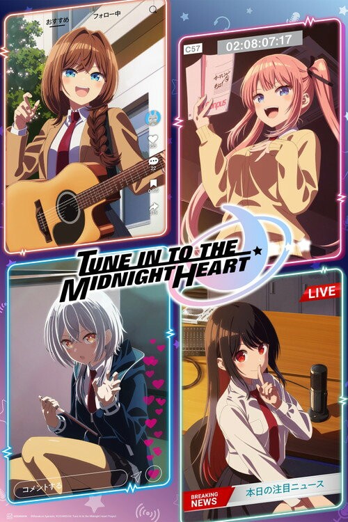 پوستر سریال Tune In To The Midnight Heart