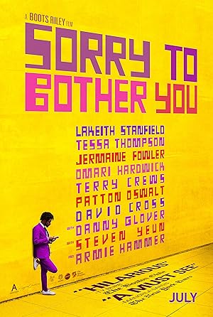 پوستر فیلم Sorry To Bother You