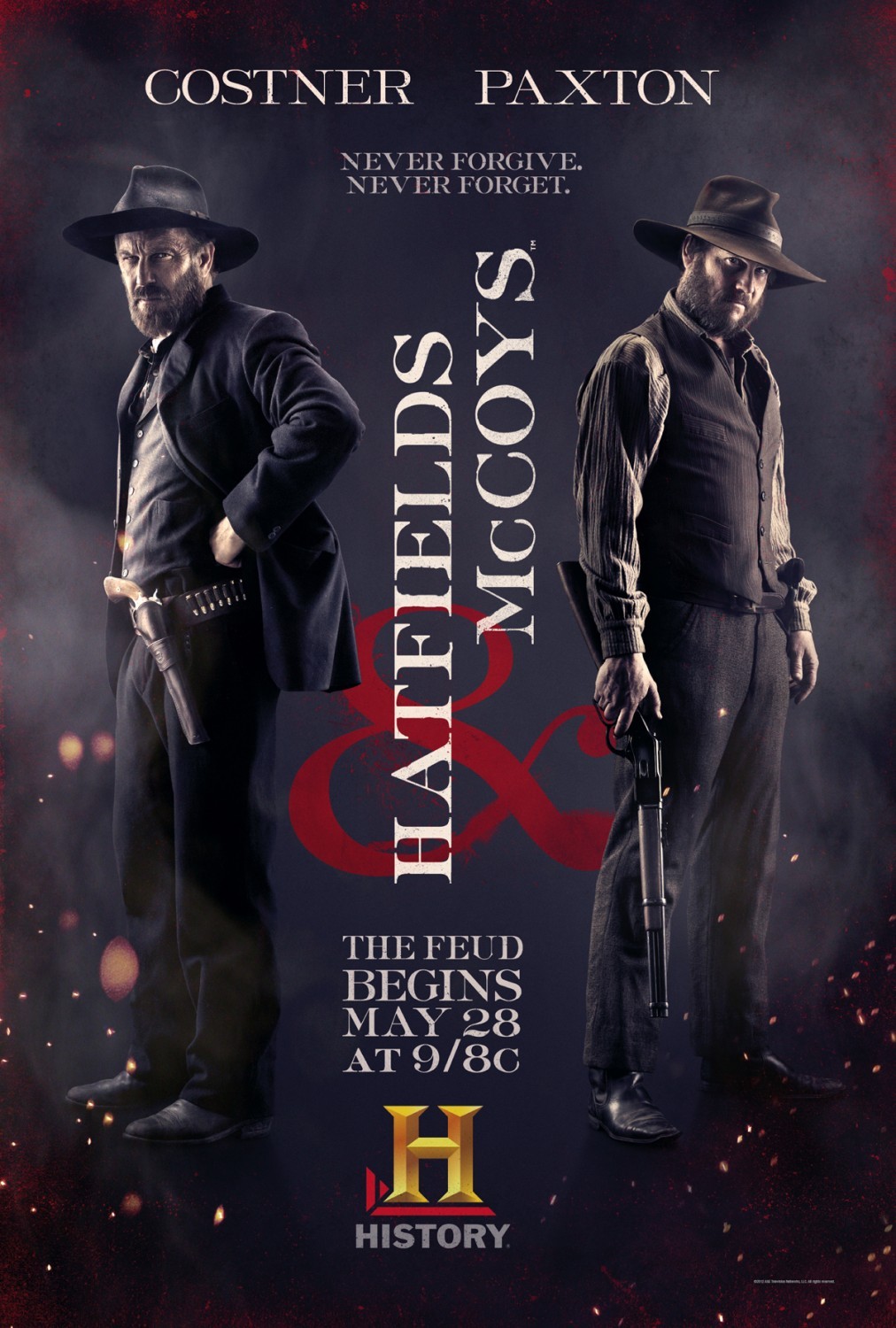 پوستر سریال Hatfields Mccoys