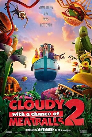 پوستر فیلم Cloudy With A Chance Of Meatballs 2