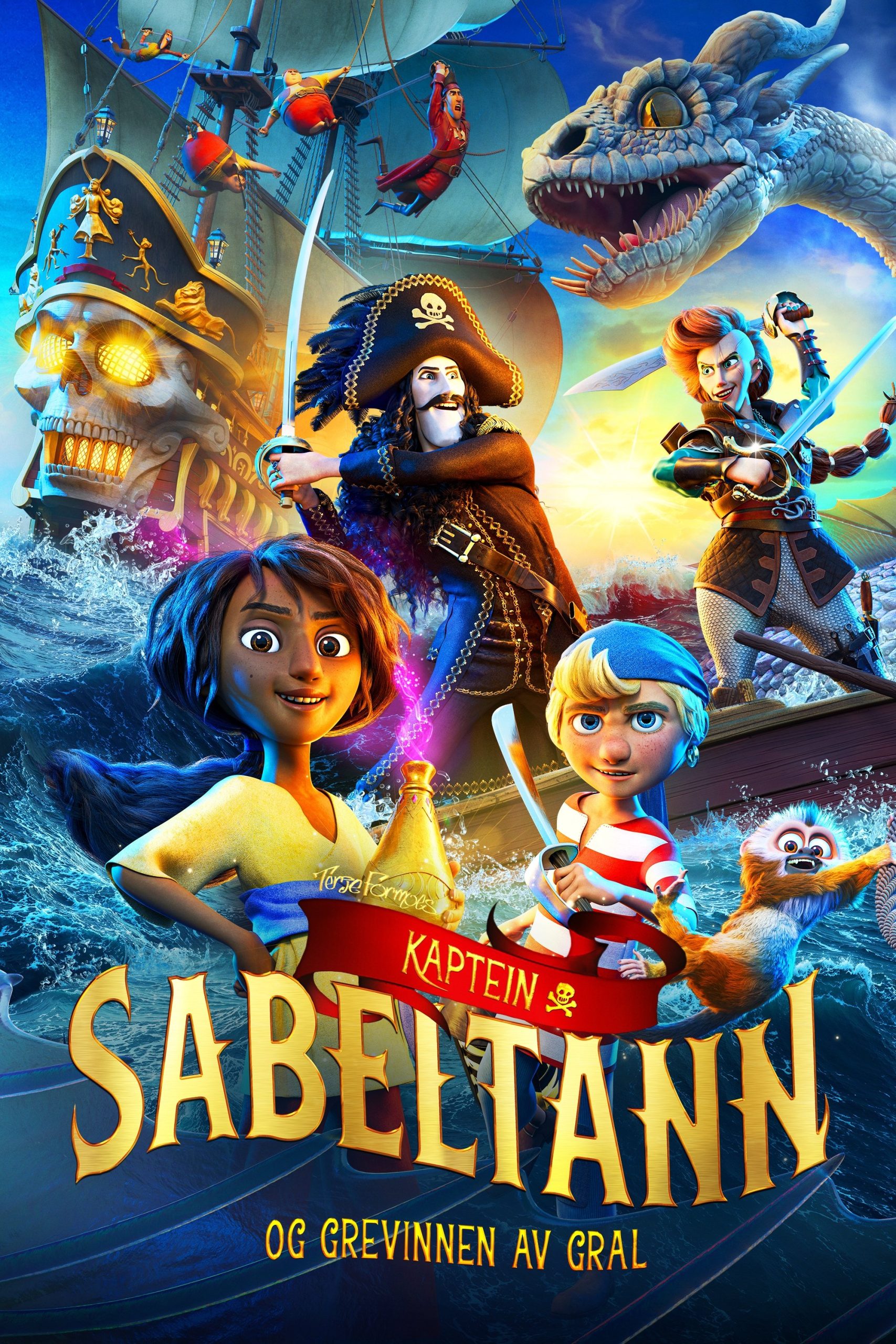 پوستر فیلم Captain Sabertooth and the Countess of Grel